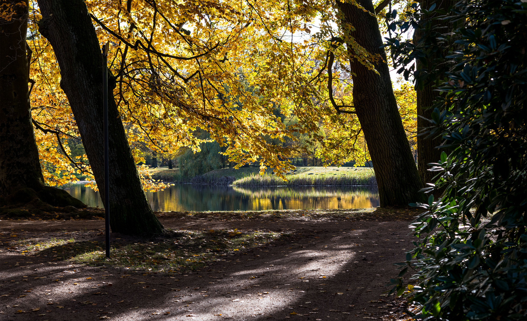 Barockschloss Ludwigslust und Schlosspark in Mecklenburg-Vorpommern. 