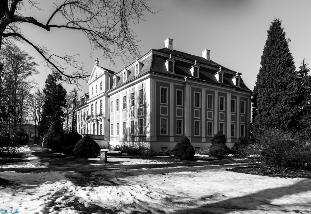 Barockschloss Rammenau (3_1) _S/W