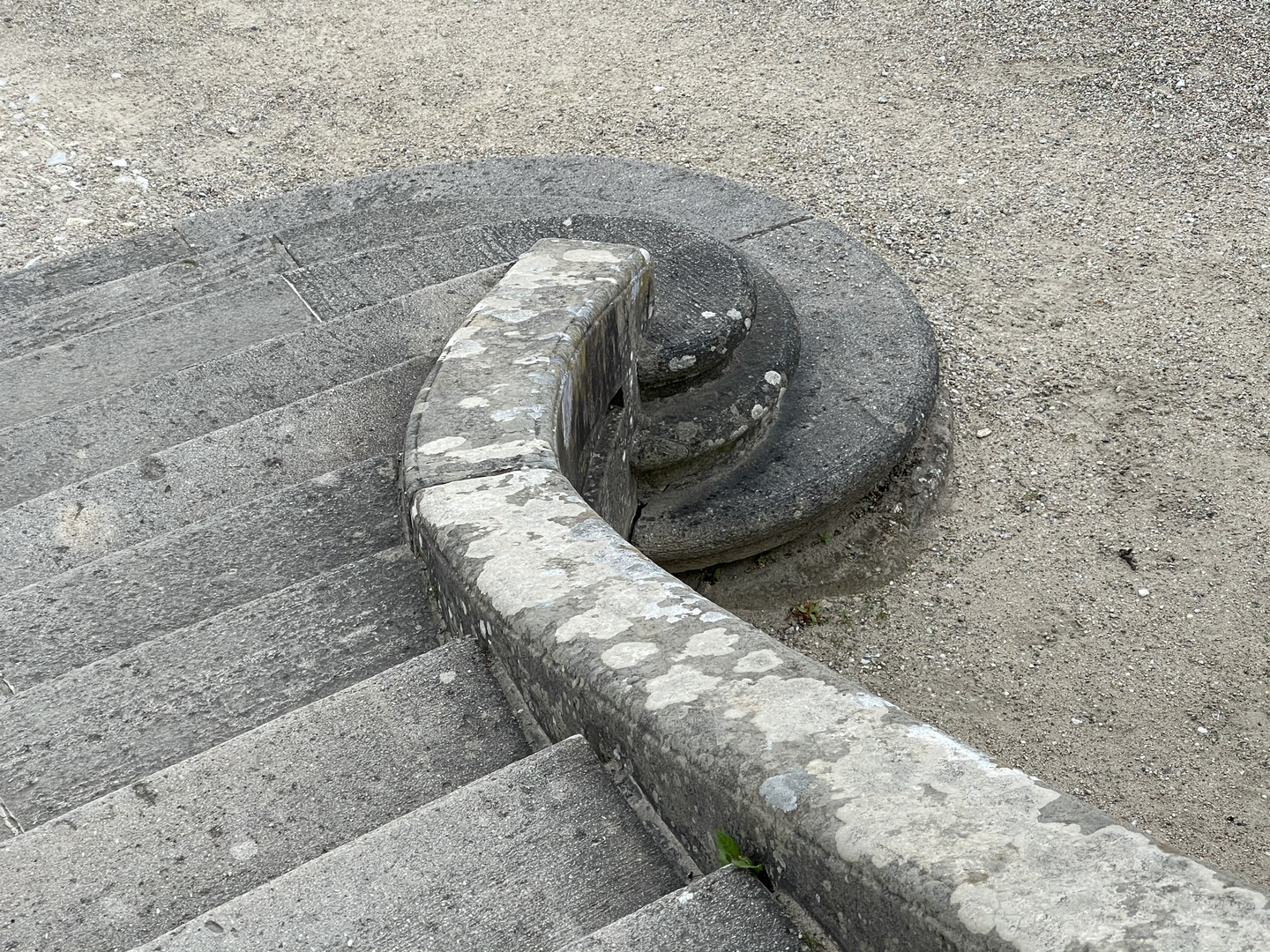 Barocktreppe, Aufgang zum Schloß Sanssouci 