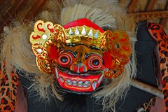Barong mask in my friends house