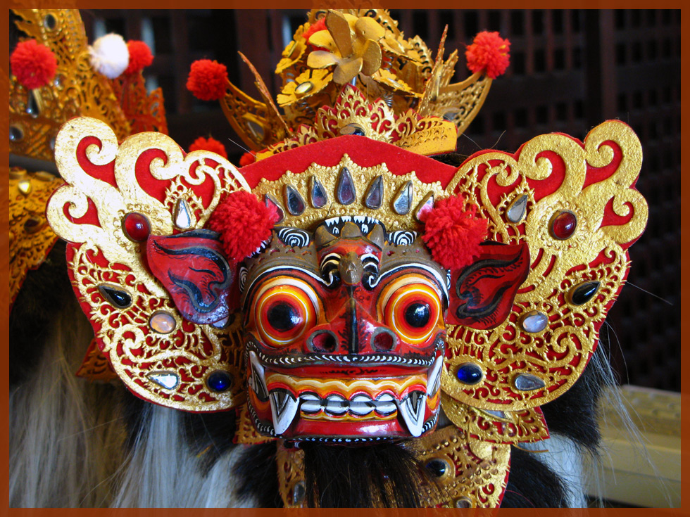 Barong Tanz Bali Foto Bild kunstfotografie kultur Barong Tanz Bali Foto Bild kunstfotografie kultur
