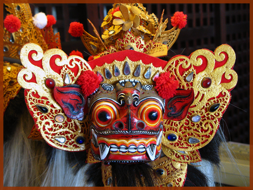  Barong  Tanz Bali Foto  Bild kunstfotografie kultur 