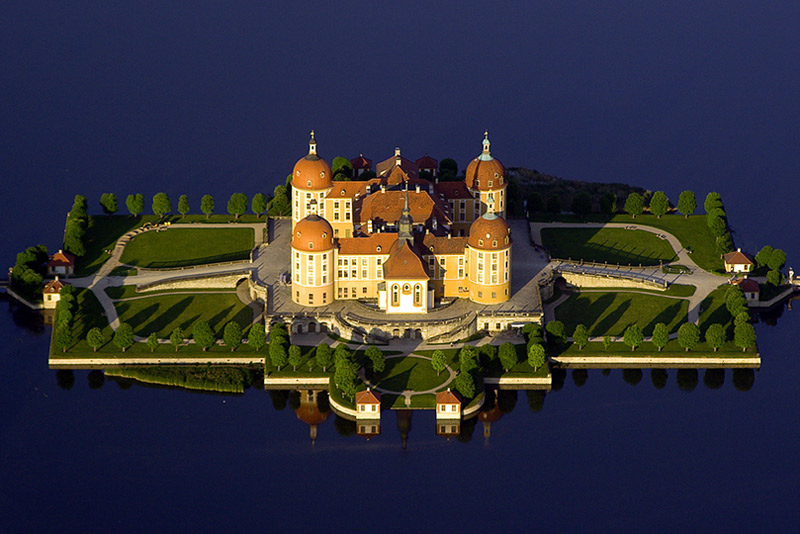 Baroque castle Moritzburg