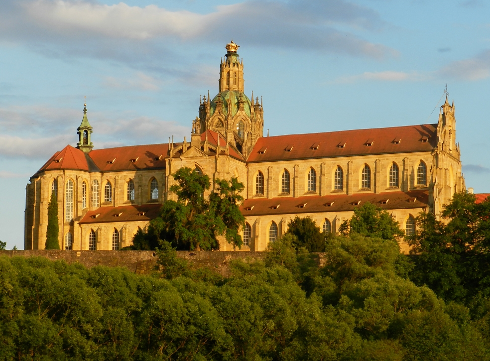 Baroque gothic church Kladruby.