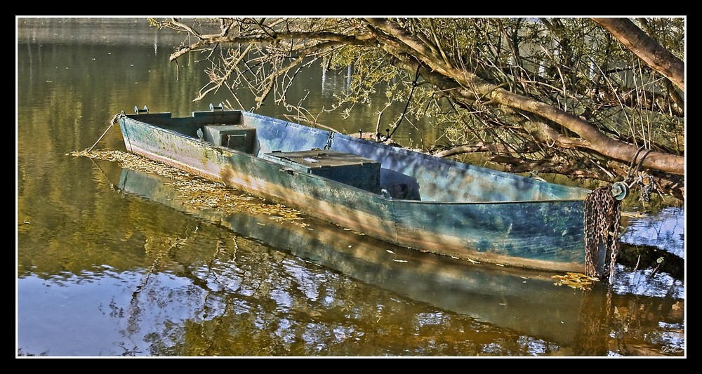 Barque abandonnée