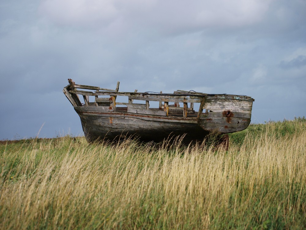 barque abandonnee