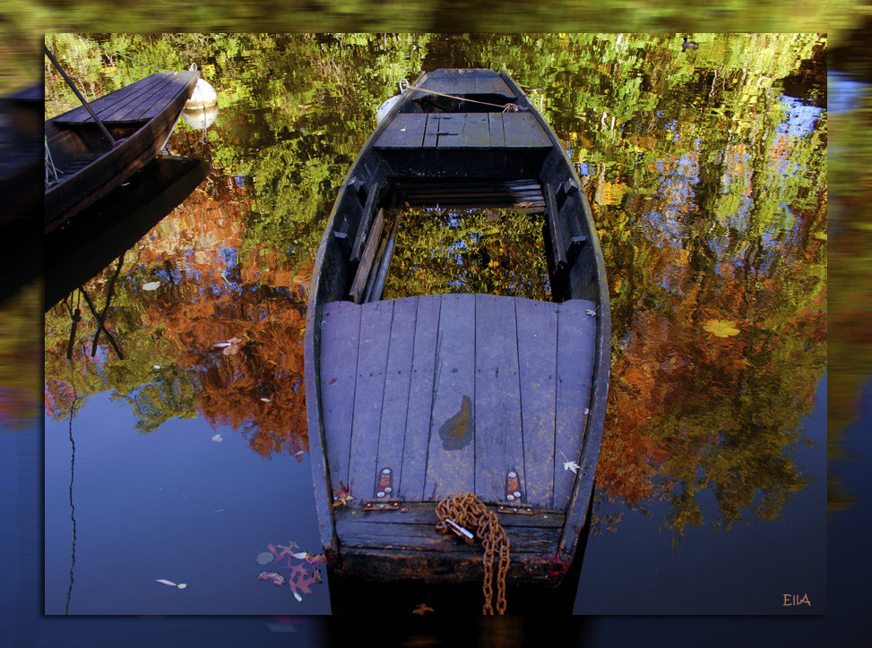 Barque au Couchant