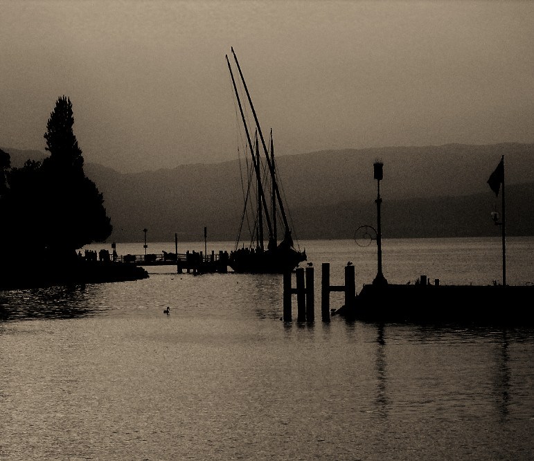 barque "La SAVOIE "sur le lac LEMAN