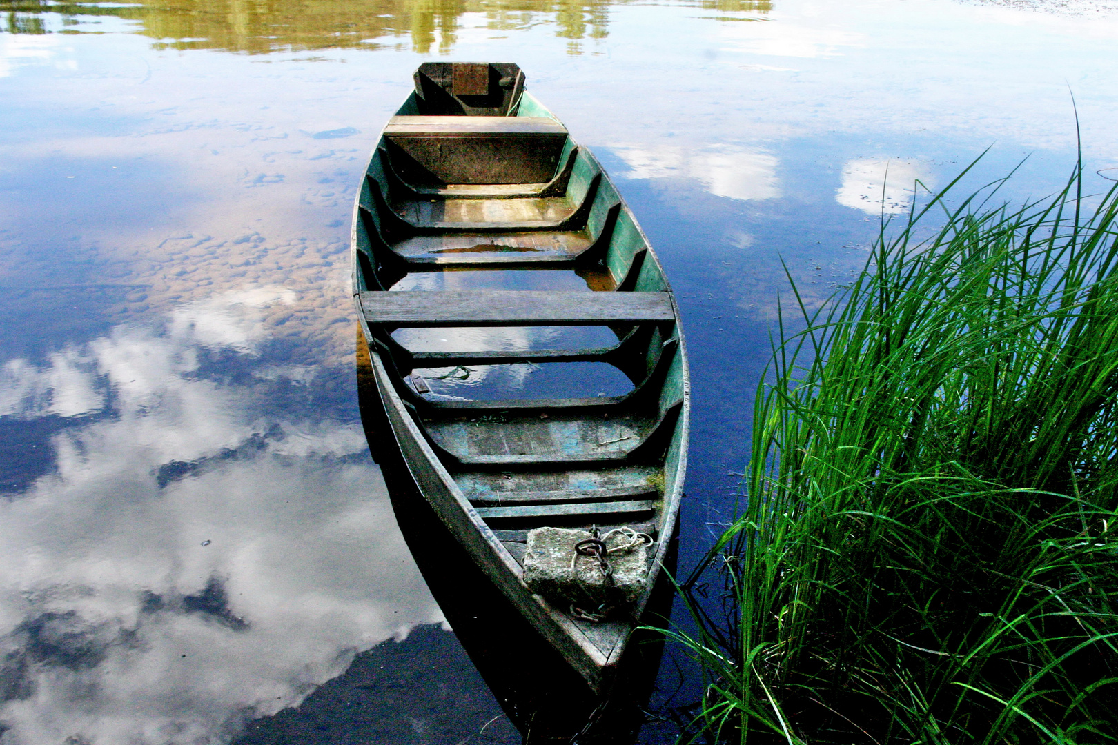 Barque sur la Dordogne