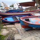 Barques au port à Bizerte