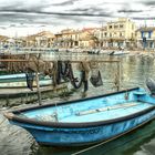 Barques de pêche et filets