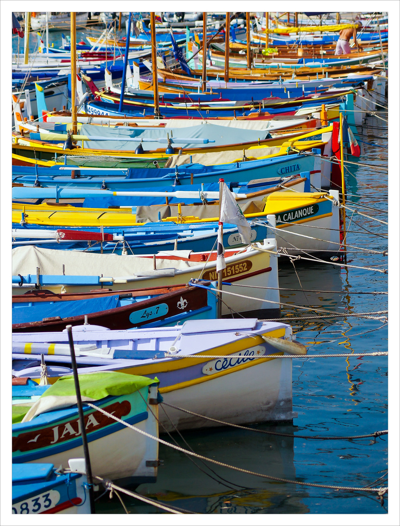 barques de pecheur, port de Nice