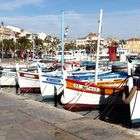 Barques de pecheurs a Sanary