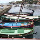 barques traditionnelles à Collioure