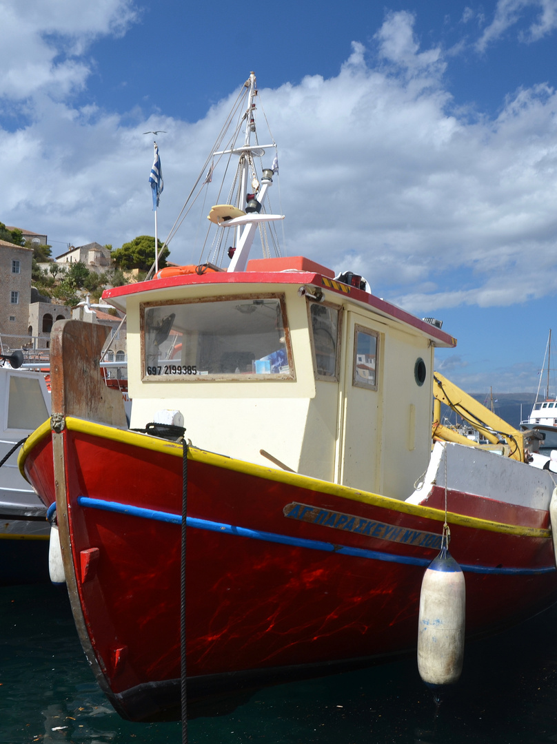 Barquito en Hydra, Grecia