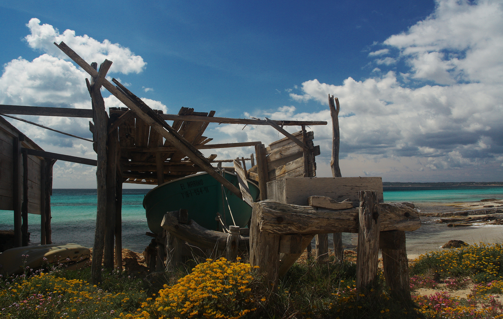 Barraco an der Mitjorn - Formentera