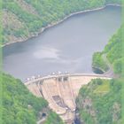 barrage de l'aigle vue du ciel (correze)