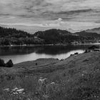 Barrage deRoselend noir et blanc