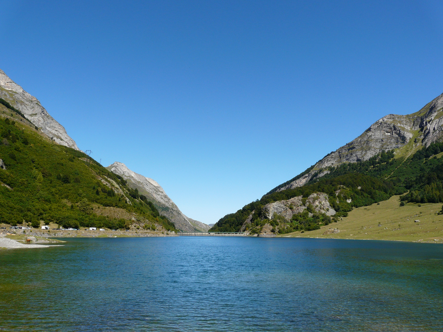 Barrage du Tech,dans les Hautes Pyrénées