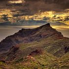 BARRANCO DE MASCA E ISLA GOMERA, Dedicada a MANOLO TORRES.