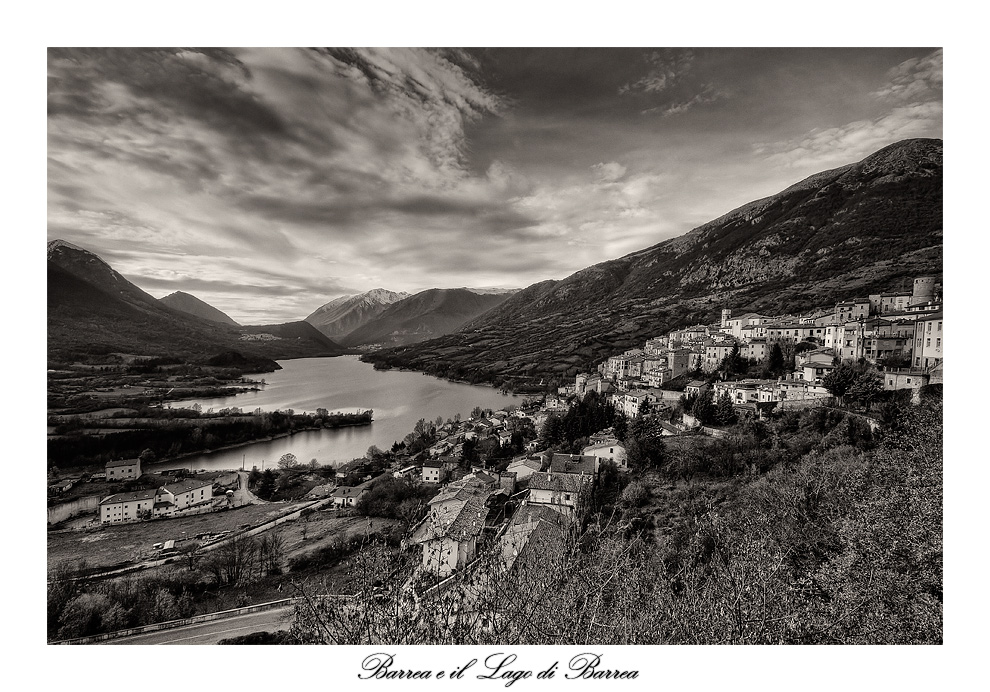 Barrea e il Lago di Barrea