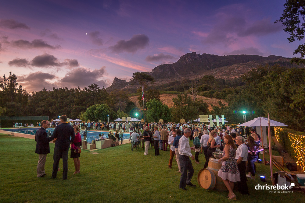 Barrel Auction 2016 auf Constantia Glen