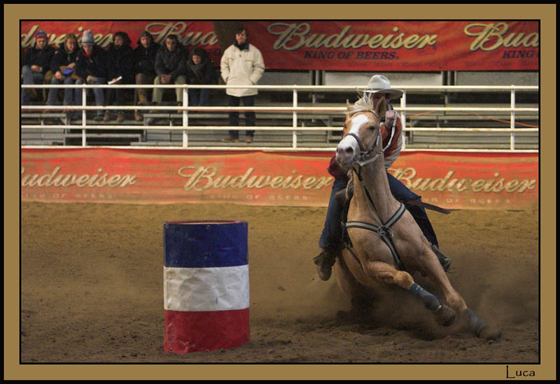 barrel racing