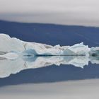 Barrera icebergs del glaciar Upsala (Argentina)