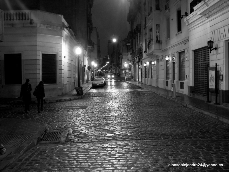 Barrio de San telmo de Noche....