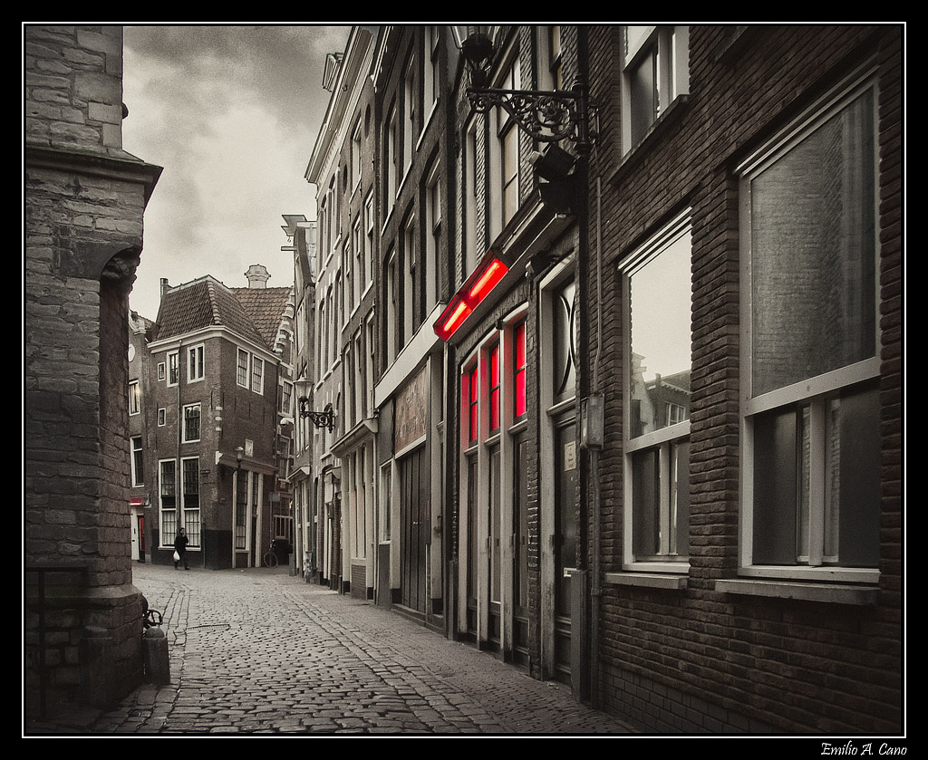 Barrio Rojo de Amsterdam