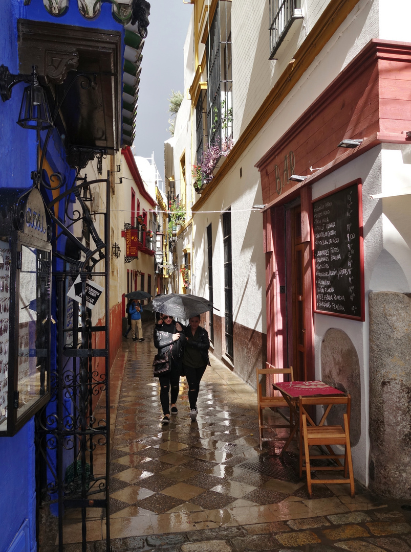 Barrio Santa Cruz Siviglia Foto Immagini europe, spain, andalusien Foto su