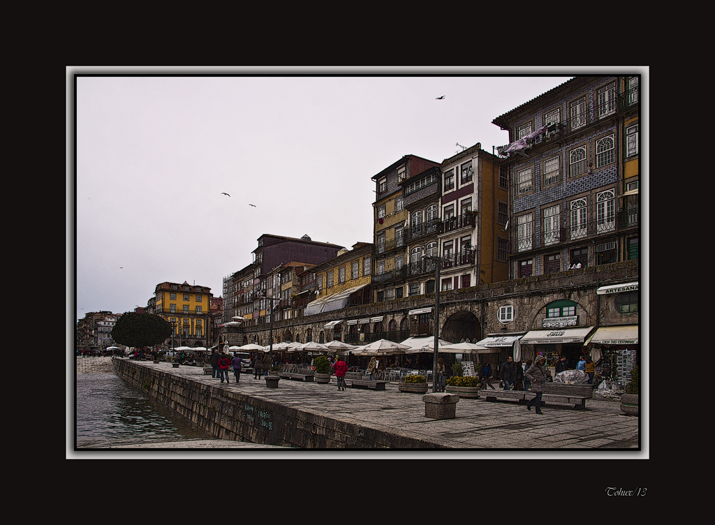 Barrio viejo de Oporto