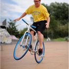 barspin mit dem Fixie...