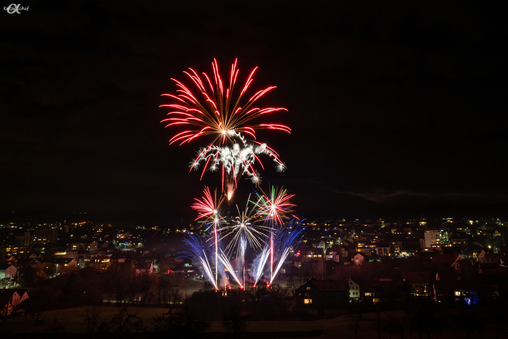 Bartenbacher Feuerwerk 30. Dezember 2019