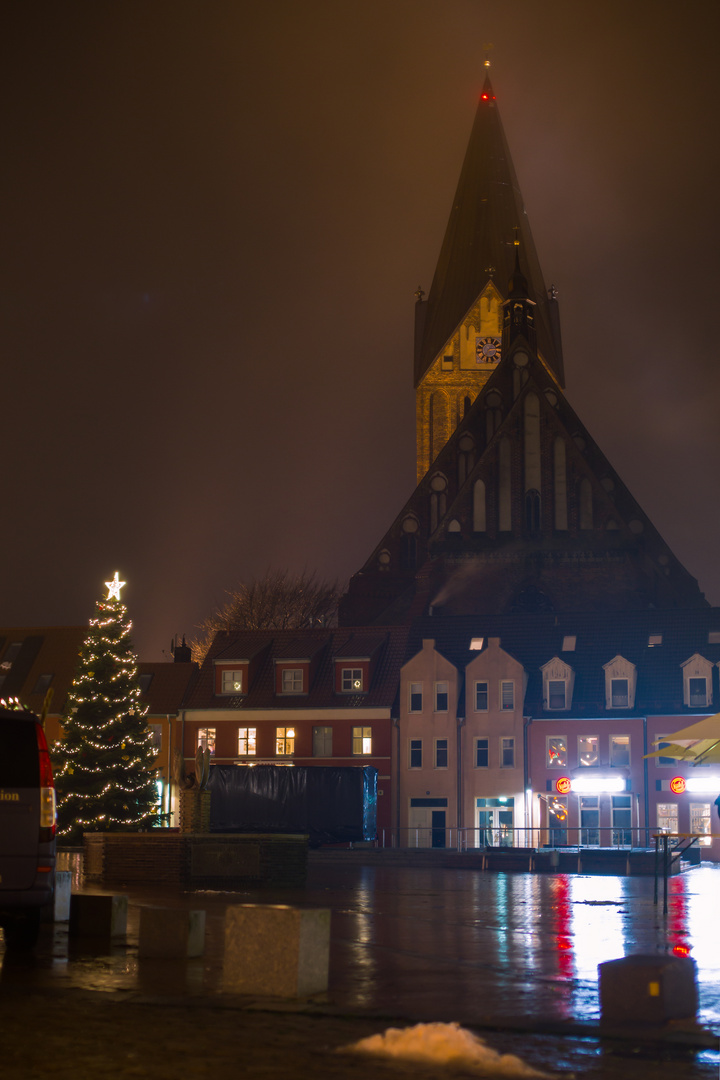 Barth- Vorweihnacht im Nieselregen