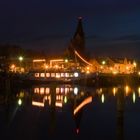 Barther Hafen bei Nacht (2)