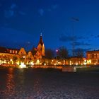 Barther Hafen bei Nacht