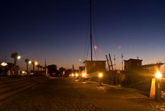 Barther Hafen bei Nacht (4)