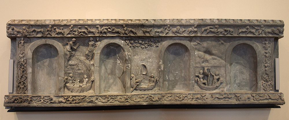 Bas relief provenant de la villa de l’Empereur Hadrien à Tivoli (100-150) --  Fitzwilliam Museum