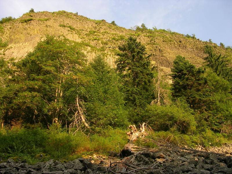 basalt columns Detunata, Bucium, Romania