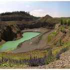 Basalt-Steinbruch am Großen Teichelberg