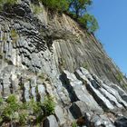 Basaltfelsen am Goldberg bei Böhmische Kamnitz.