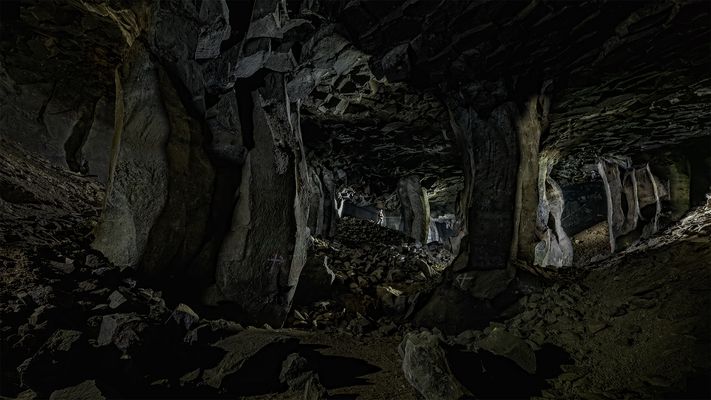 Basalthöhle - Halle der Säulen