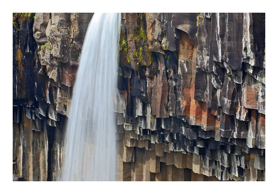 Basaltsäulen am Svartifoss