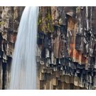 Basaltsäulen am Svartifoss