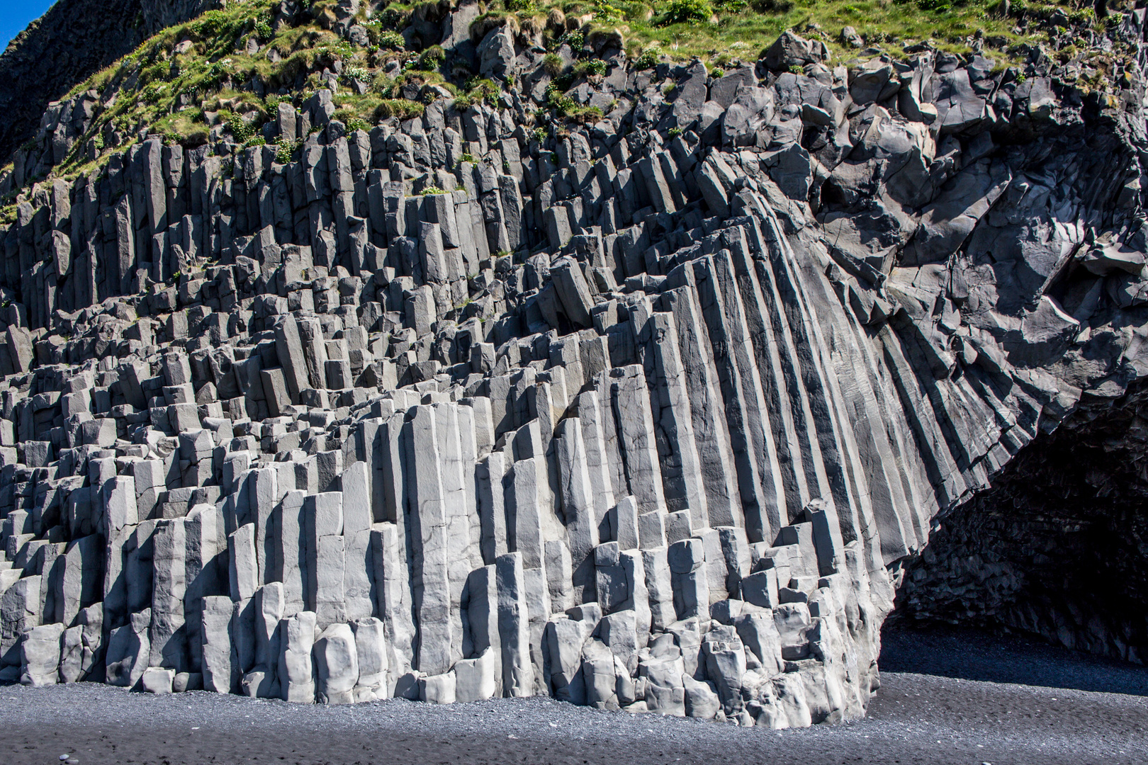 Basaltsäulen auf Island