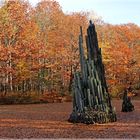 Basaltsäulen im Kromlauer Park