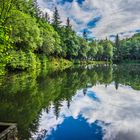 Basaltsee in der Rhön