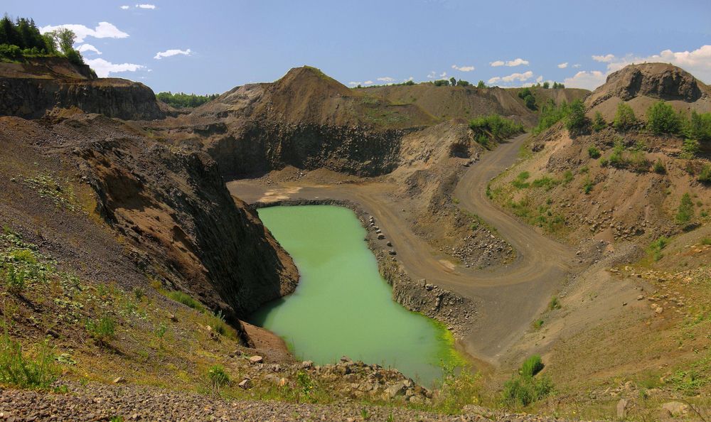 Basaltsteinbruch am GroßenTeichelberg