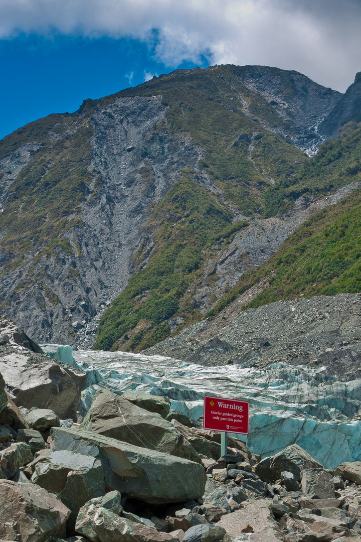 Base of Fox Glacier